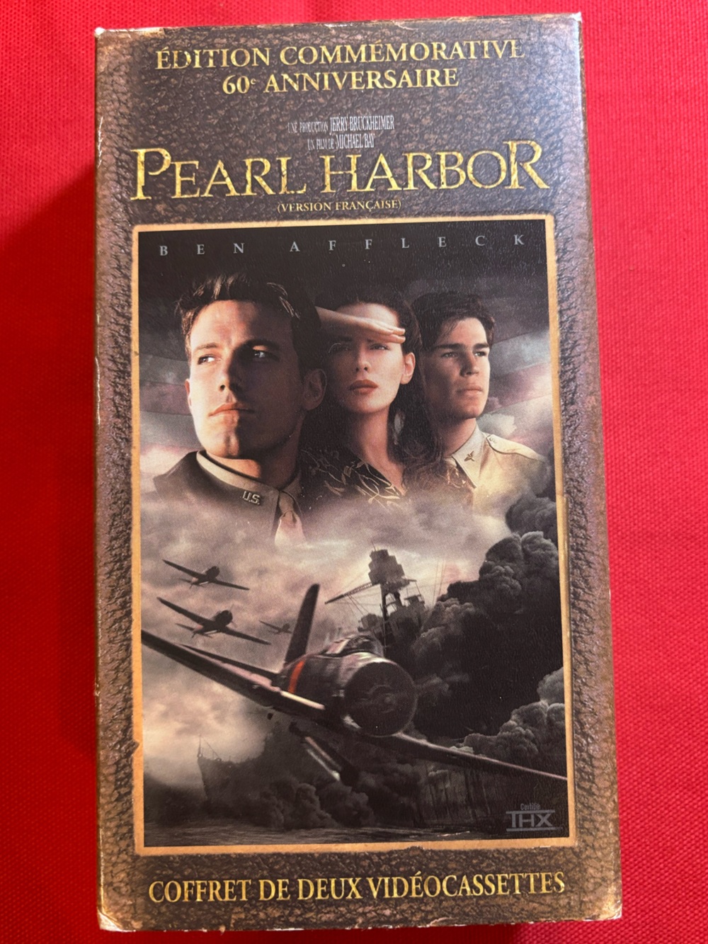Coffret de 2 Cassettes VHS Pearl Harbor - Édition commémorative 60ième (V.f)